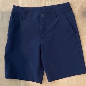 All in Motion Dark Blue Flat Front Shorts